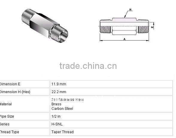 SS316 cable gland connection