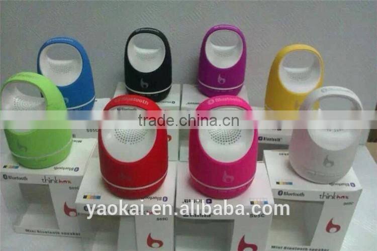 Colorful portable waterproof wireless mini bluetooth speaker