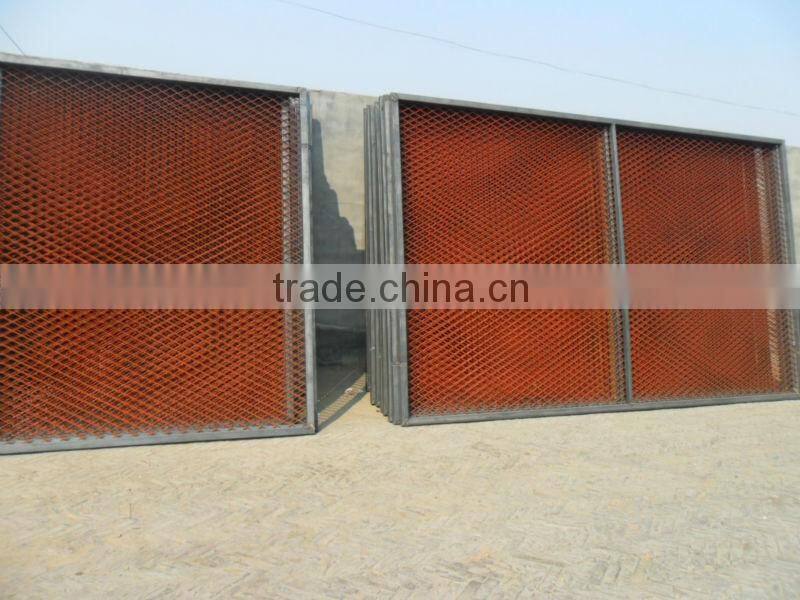 PVC and galvanized Railway Fence(factory)