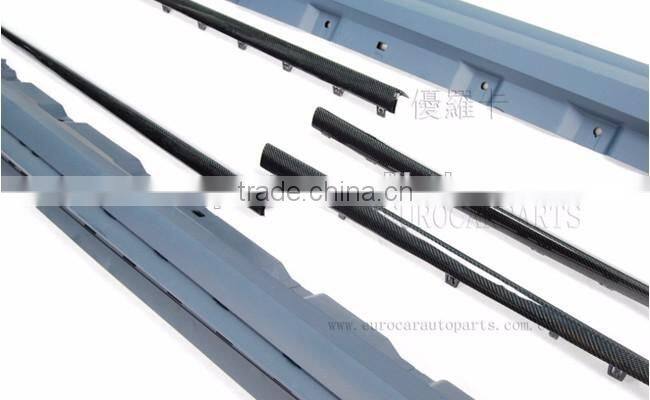 W222 S63 body kits with carbon fiber addon fit for W222 S320 S350 S500 S550 to S63 carbon fiber style PP+carbon fiber