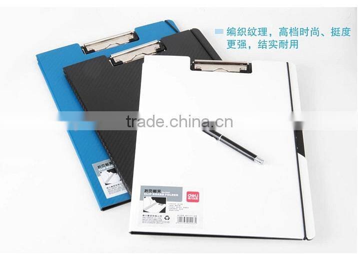 Deli Folding plate clip , A4 PP material model 5443 White