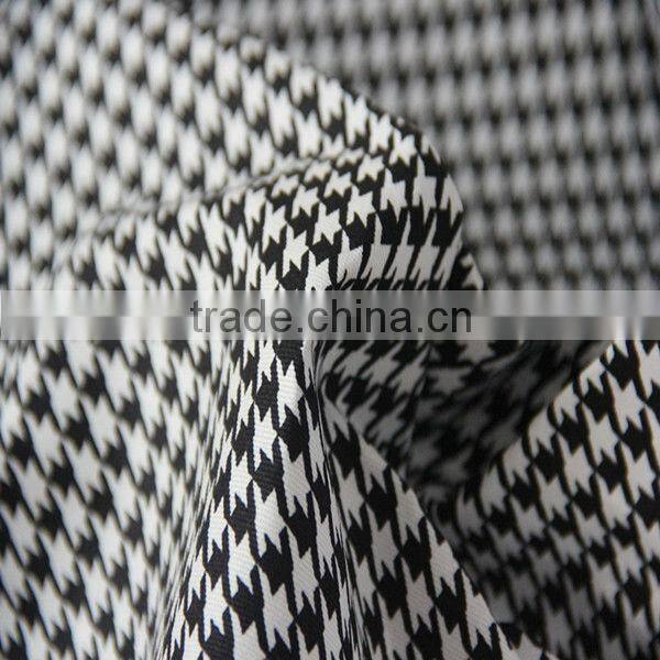 black white check fabric cotton textile fabric