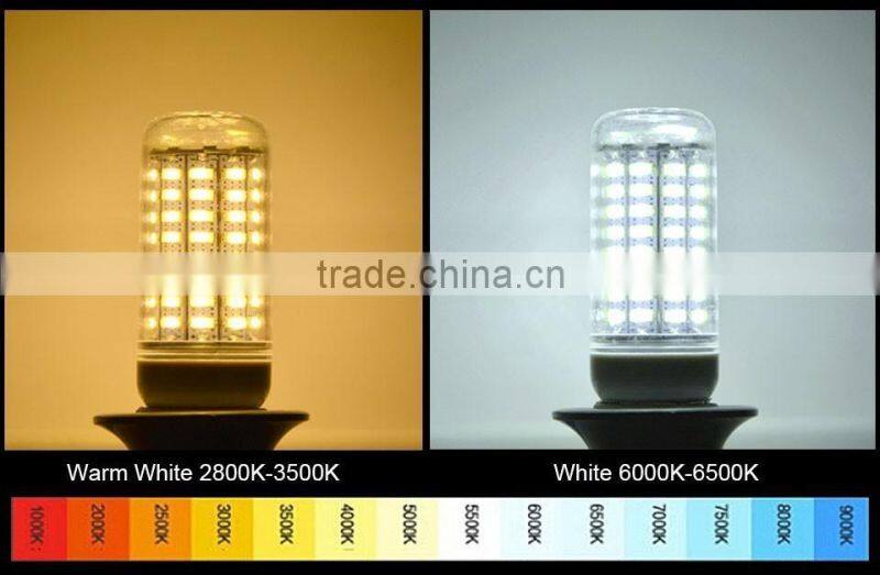 CE&RoHS 7W 12W 15W 18W 20W 21W E27 lamp light LED corn light bulb chandelier Candle Lighting Factory price