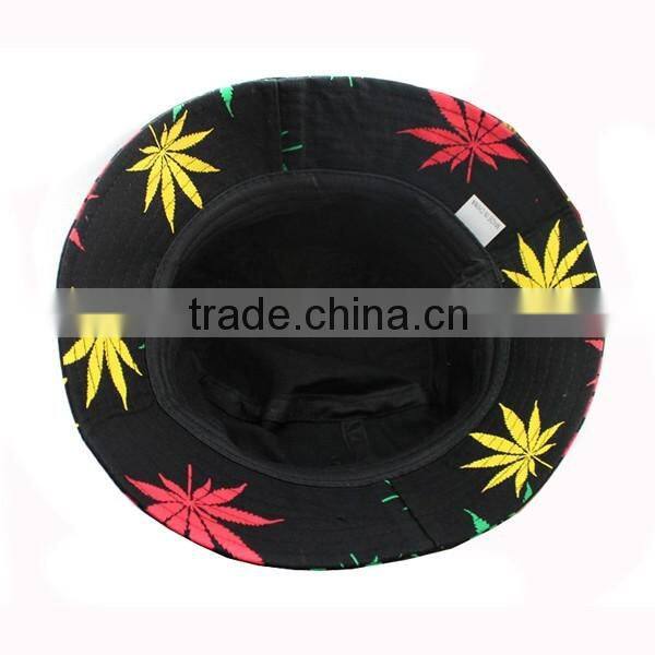 Custom Bucket hat with Maple for Canada Market
