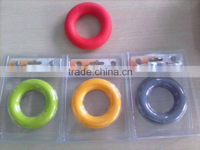 Hand Grip/Finger Strengthener Exercise Rings - Set of 3 Different Resistance Levels - 30, 40, and 50 pounds