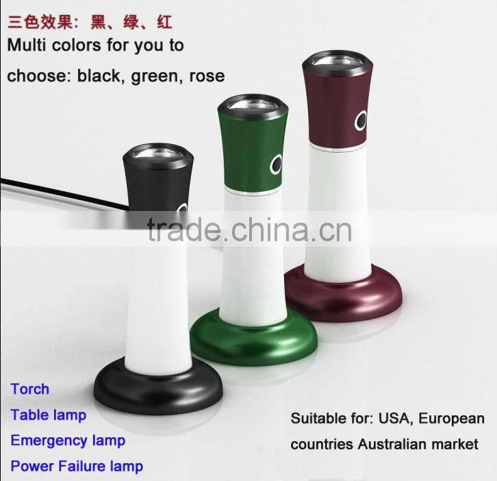 Rechargeable 4 in 1 Power failure light torch emergency light