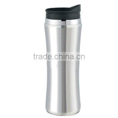 18oz stainless steel mug with plastic outer