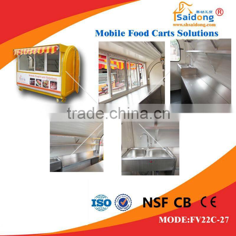 China designer top design customized ice cream trucks for sale/food truck fast food van