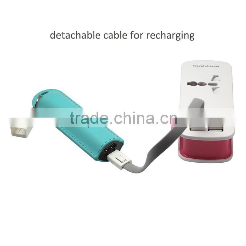 Rohs Certified Power Bank Charger Usb With Keychain High Quality Power Bank