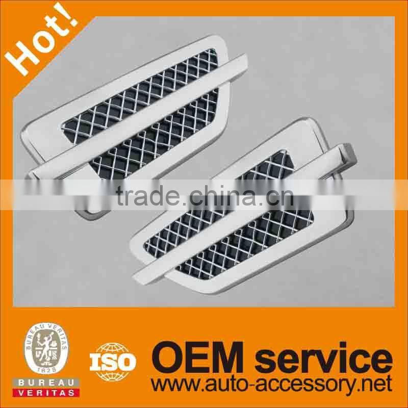 Chrome automatic air vent chrome trim truck body kits