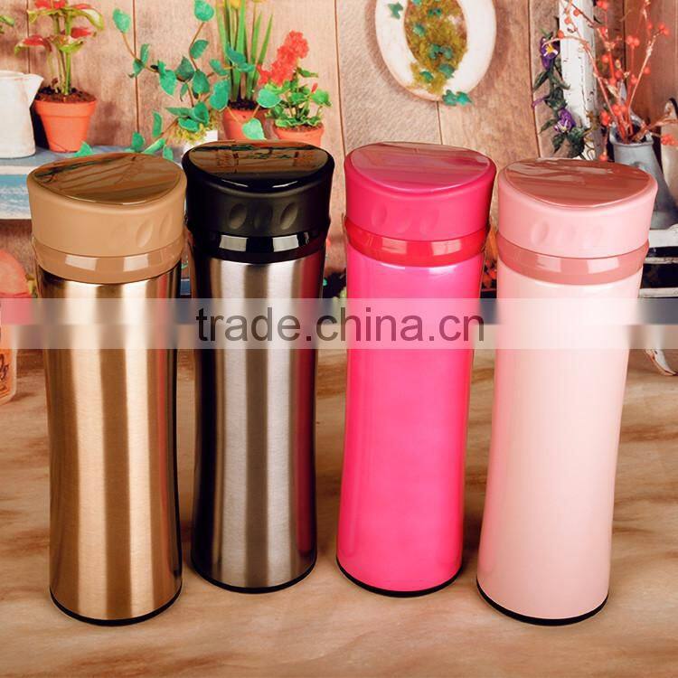 Wholesale Fashion Stainless Steel Vacuum Thermo Water Bottle Vacuum Flask China
