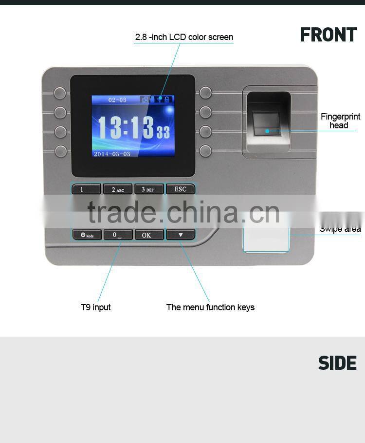 OC006 Cheap Biometric Fingerprint Time Attendance System