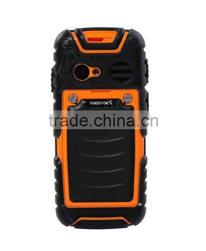 Outphone Outdoor Rugged Mobile Phone G20, IP 67 Waterproof, Dustproof With GPS and Walkie-Talkie