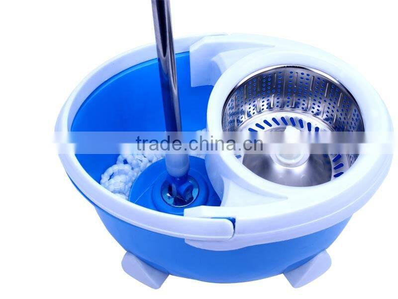 China manufactuer high quality magic spin mop bucket no foot pedal