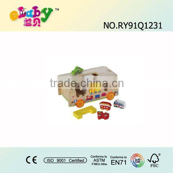 wooden ocean puzzle set toys