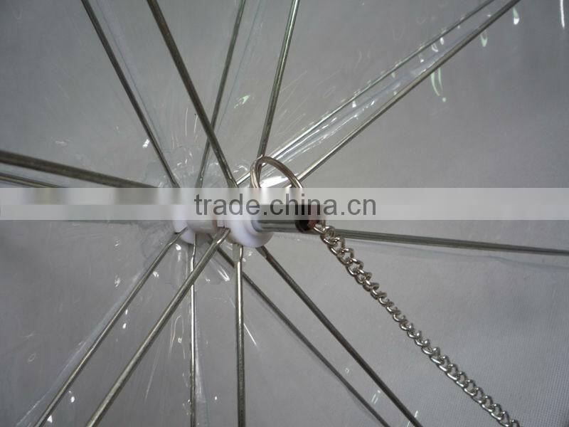 Promotion Transparant Pet Dog Umbrella from china factory