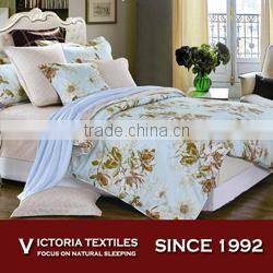 modern comforter set NEW twill printed cotton bed linen sets wholesale price