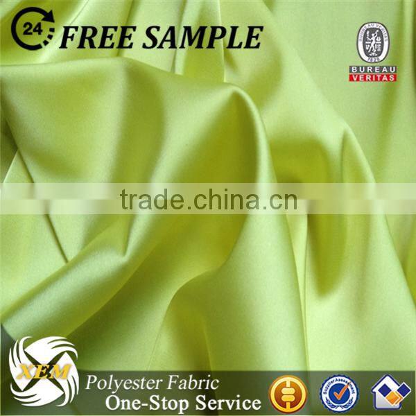 polyester satin fabric bright satin