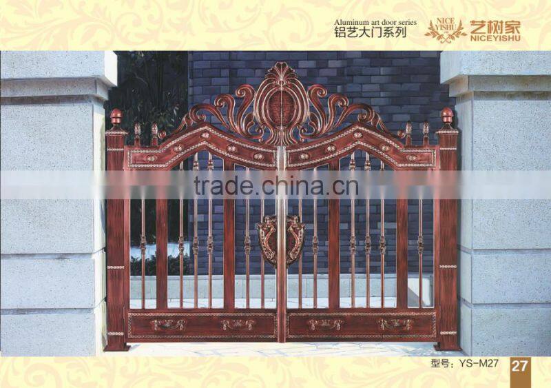 Alibaba China Wholesaler aluminium fence gate