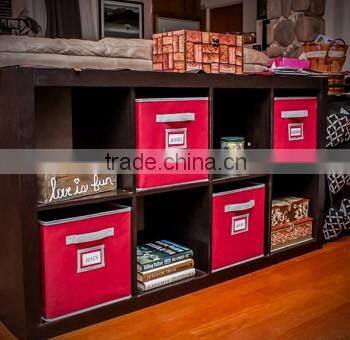 Most Popular Home Collection No-woven Cube Bin Organizer Collapsible Storage Baskets