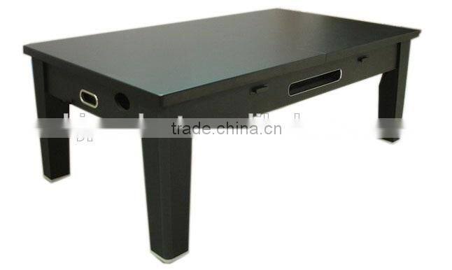 5' Factory promotion 3 in 1 Multi games table. Pool table, air hockey table, Dinning table