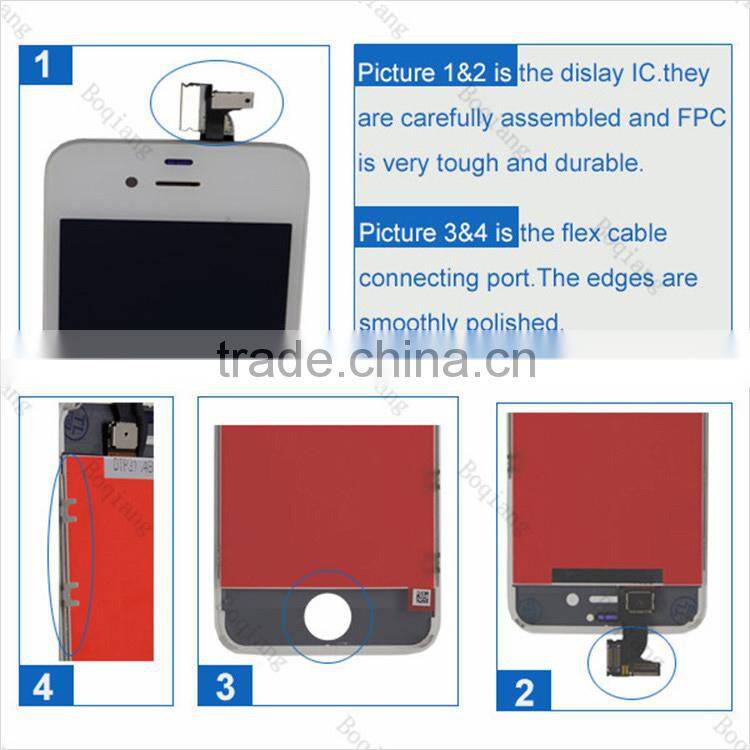 2014 colorful moving 3d glass replacement for apple iphone 5c