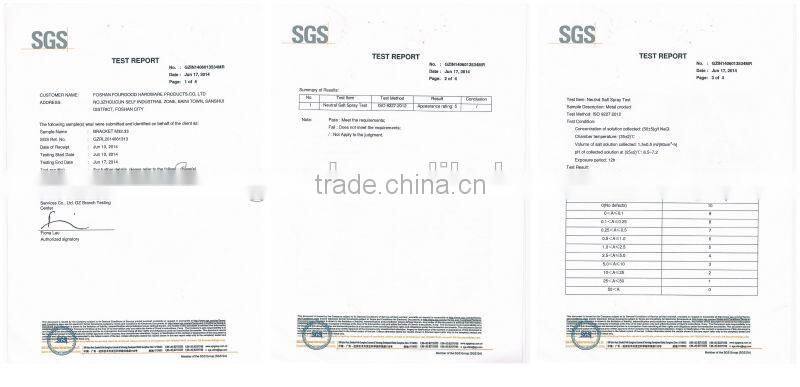 Chrome plated metal upright round tube