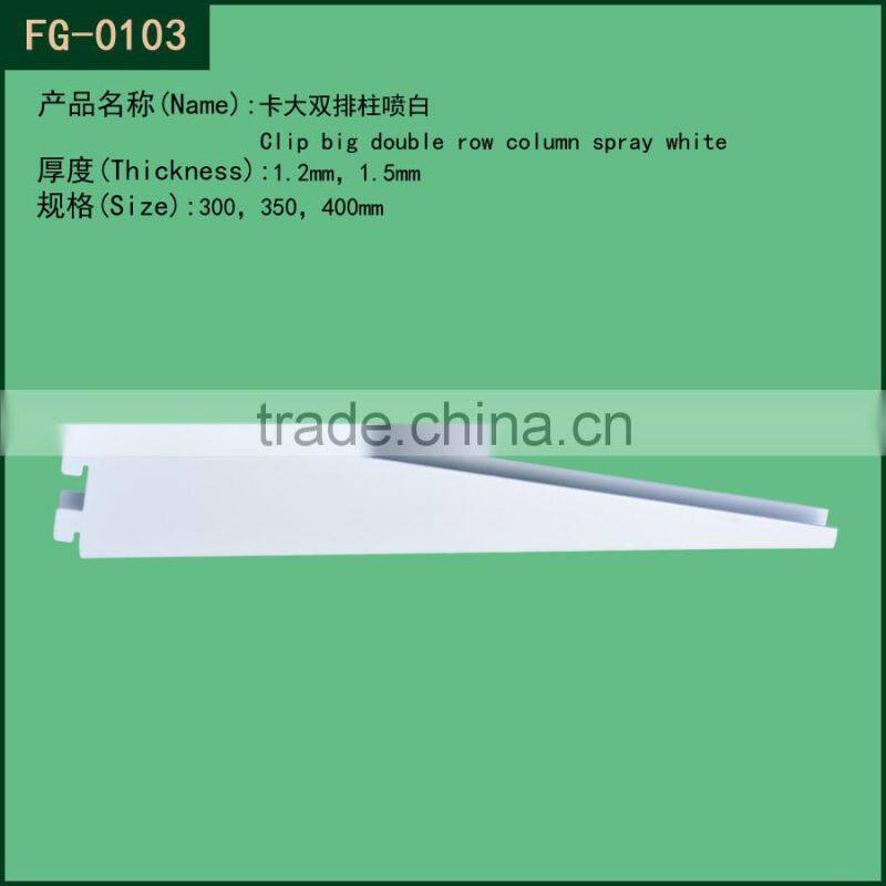 50*19*120Chrome metal double hole slot tube slotted strut channel