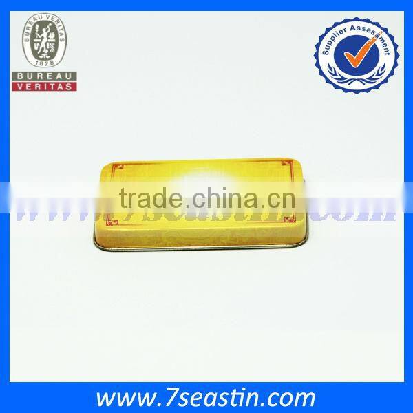 rectangle tin box for American ginseng soup
