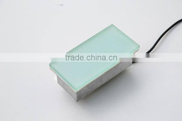 3 years warranty IP67 toughened glass led low voltage walkway landscape lights