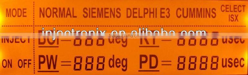 Test an EUI or an EUP on a conventional diesel fuel injection pump test bench Offer adapter kits for most EUIs and EUPs on the