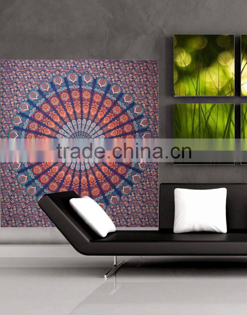 Tapestries Wall Decoration From India Home Textile Wholesale Handmade Manufacturer Wall Hanging Tapestry