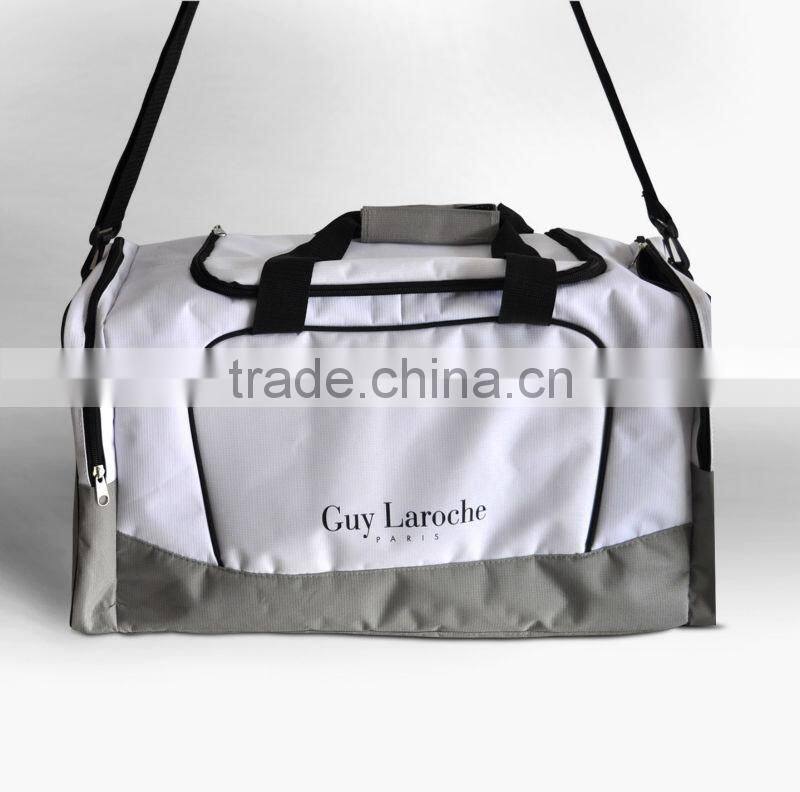 Tri-Color Athletic Sport Duffle Bag