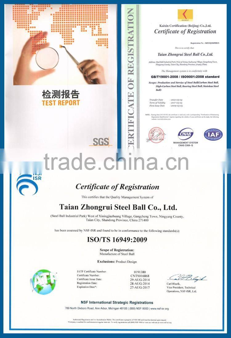 G200 G500 7.938mm 9.525MM 30mm Chrome bearing steel balls