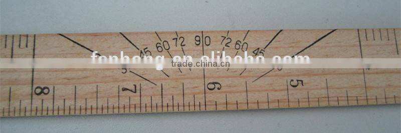 wood 30cm straight ruler,wood ruler,wooden ruler