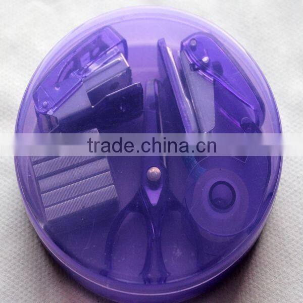 scissor tape and stapler set heart shape stationery set for kids