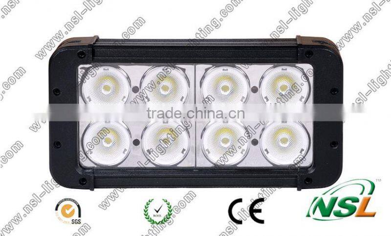 4.6'' 40W Led Work Light Bar 10-70V 10W Cree Double Row Led Light Bars Truck Boat SUV IP67 Offroad Led Light Bars