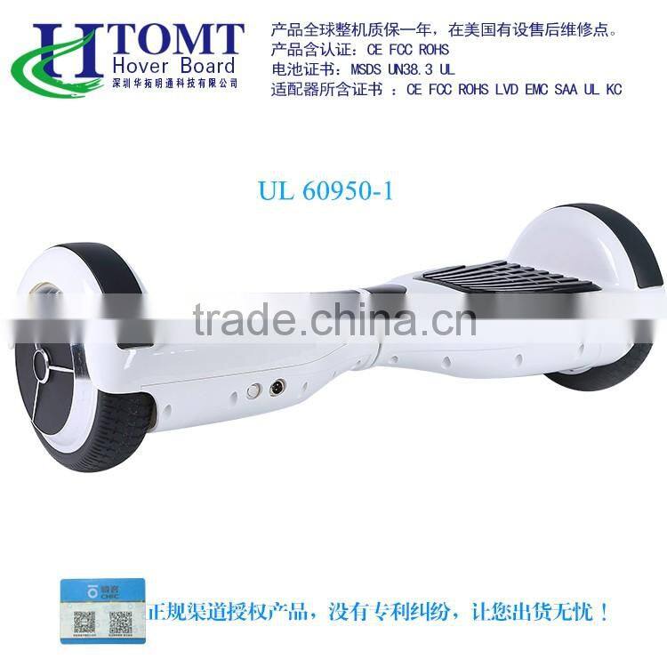 hottest kids & adult two wheel self balancing electric 6.5inch scooter with mp3 Music player