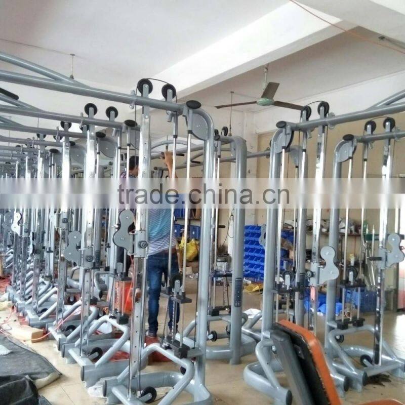 Cast iron rubber coating weight lifting plate with good quality