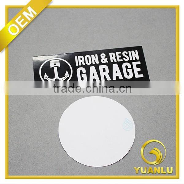 sticker print paper for packaging logo adhesive sticker paper