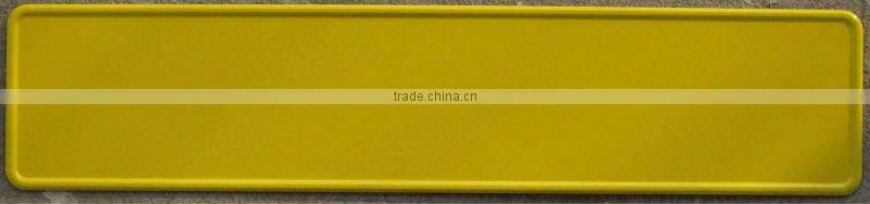 vehicle license plate