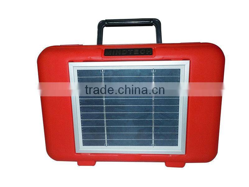 portable solar emergency light car charger