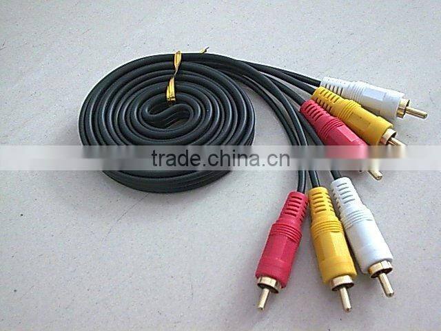 Cheap dual color db25 audio cable