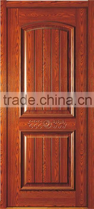 hot sale veneer laminated wood door design classic design living room wood door