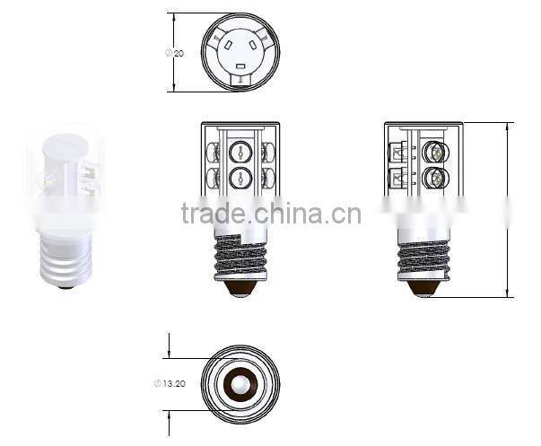 E14 T20-6C LED Lamp