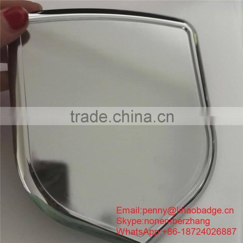 3D plastic Car Logo /Custom 3D Car Emblem /ABS Chrome Car Badge