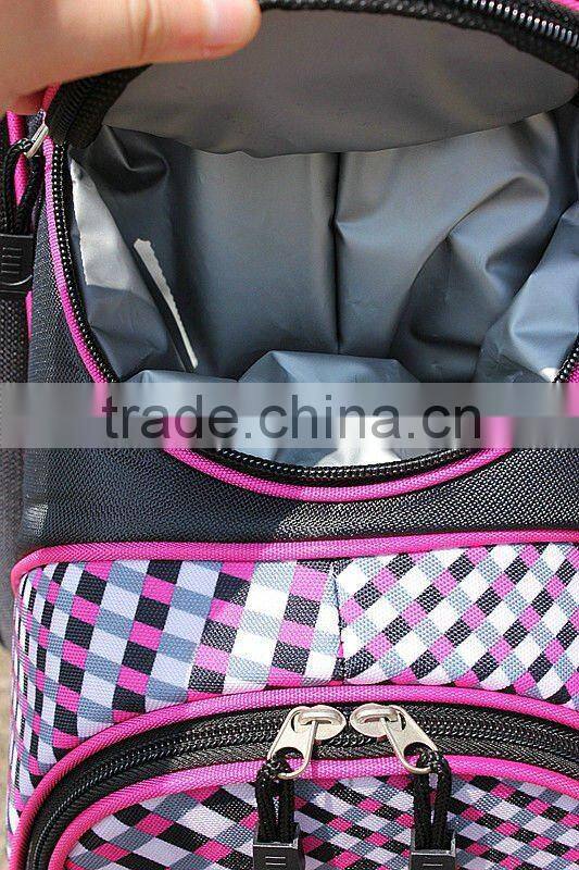 new golf cart bag for plaids fabric