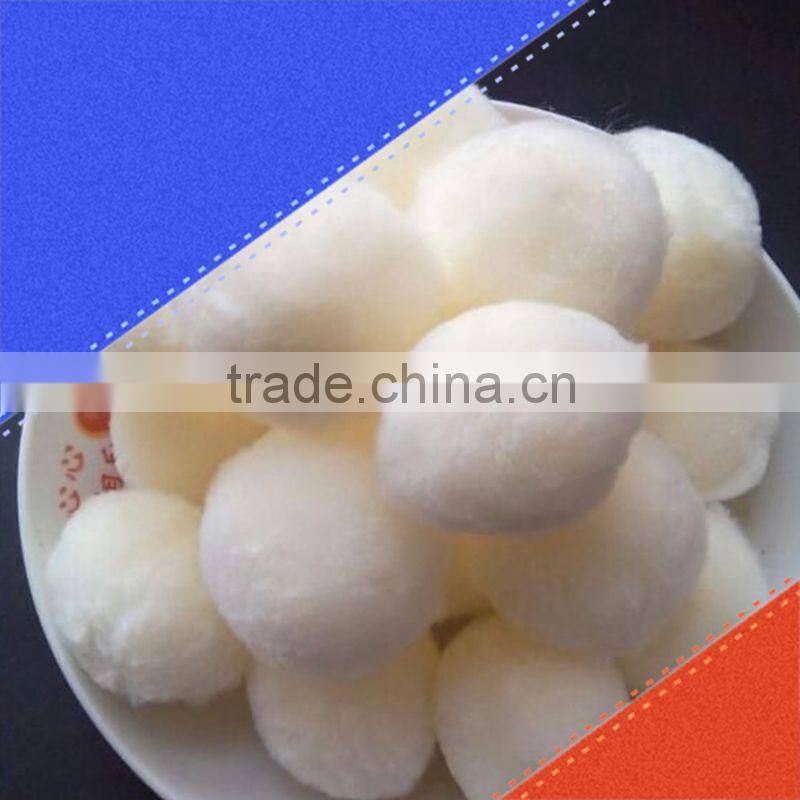 DYAN china raw white polyester staple fiber ball