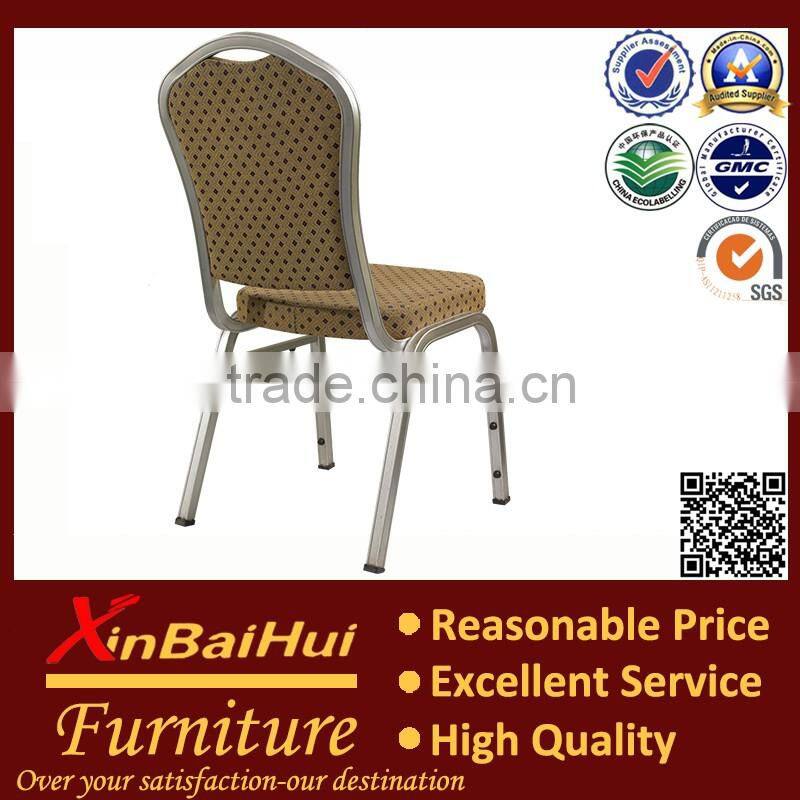 BH-L8311 Cheap Sliver metal hote furniture hotel chair