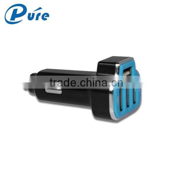 2 Color Charger Black/White Starting Multi Port USB Car Charger 5.2A Output Speed Fast Charger